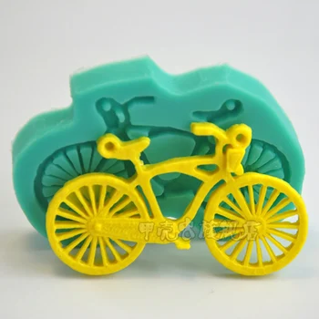 1 шт. Велосипедные 3D силиконовые формы Инструменты для выпечки тортов, украшения кексов, жевательная резинка 