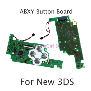 10 шт. Оригинальная печатная плата кнопочной клавиатуры ABXY для новой платы включения-выключения питания 3DS с подключаемым гибким кабелем
