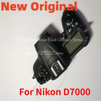 100% Новый Оригинал для Nikon D7000, верхняя крышка с платой для вспышки, замена верхнего ЖК-дисплея