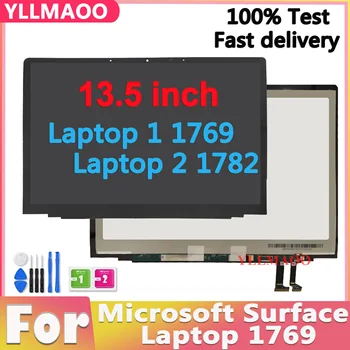 100% Протестировано НОВИНКА для ноутбука Microsoft Surface 1769 1782 ЖК-дисплей с сенсорным экраном и цифровым преобразователем в сборе для ноутбука Surface 1769