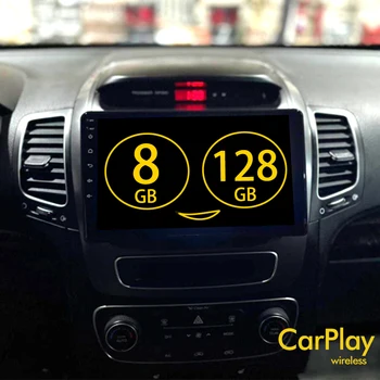 128 ГБ ROM Android 13 Радио 2Din для Kia Sorento II XM 2012-2021 Навигация GPS Сенсорный экран Стерео автомобильный мультимедийный видеоплеер