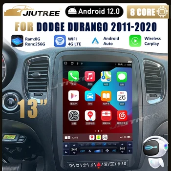 13-дюймовый Android 12 Для Dodge Durango 2011-2020 Автомобильный Радиоприемник Tesla Style Стереоприемник Авторадио Мультимедийный Плеер Навигационный Блок