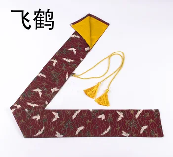 2-цветная сумка для меча из бамбукового крана для кендо из высококачественных тканей, сумки для боевых искусств кунг-фу, иайдо, деревянные сумки для ножей
