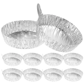 200 шт Лабораторной посуды для взвешивания Маленьких Лодочек для взвешивания из алюминиевой фольги с ручками