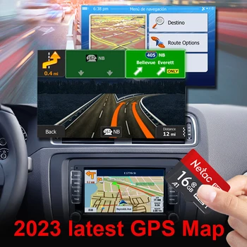 2023 новейшая GPS-карта GPS карта micro SD карта 16 ГБ для системы Android бесплатное обновление для Европы / России / Испании / Северной Америки / Австралии