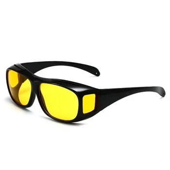 2023 Солнцезащитные очки ночного видения Автомобильные Очки для ночного вождения Водительские очки Унисекс Солнцезащитные очки с защитой от ультрафиолета Солнцезащитные очки В подарок