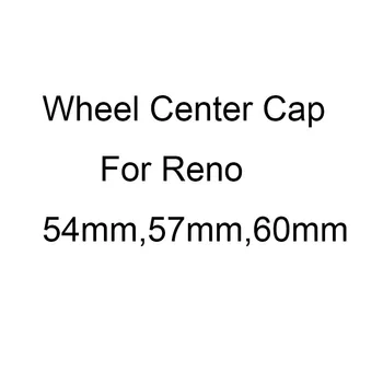 20шт 54 мм 57 мм 60 мм Новый Черный Серебристый Значок с логотипом Центральная Крышка колеса для Reno