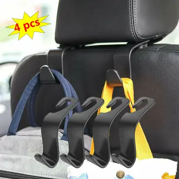 4 Шт. Крючки для сумок Автомобильные зажимы для Honda Civic Accord CRV Hrv Jazz rav4