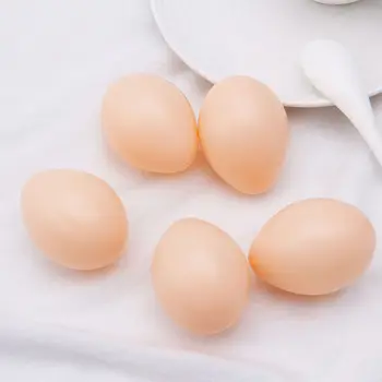 5ШТ Пластиковые Поддельные Куриные Яйца Имитация Вылупления Цыплят В Курятнике