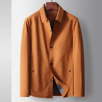 6304-Костюм для отдыха, мужской деловой повседневный полосатый джет-джекет, куртка в полоску, однобортный топ West
