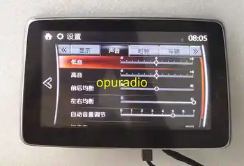 7-Дюймовый ЖК-дисплей С СЕНСОРНЫМ ЭКРАНОМ Для 2014 2015 2016 Mazda 3 CX-3 MX-5 Радио Навигационный Монитор TM070RDZ38 GPS Навигация США