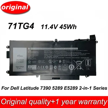71TG4 Оригинальный Аккумулятор для ноутбука 11,4 V 45Wh/3745mAh 725KY CFX97 Для DELL Latitude 5289 E5289 7389 7390 2-в-1 серии Latitude L3180