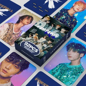 92 шт./компл. Kpop Idol Boy Group Новый Альбом SWEET Lomo Cards Collection HD Фотокарточка SOOBIN YEONJUN BEOMGYU HUENINGKAI Подарок Фанатам