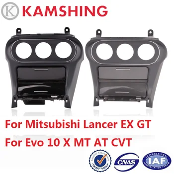 CAPQX Для Mitsubishi Lancer EX GT Для Evo 10 X MT AT CVT Панель управления Приборной панелью автомобиля Пластина Кондиционера рамка Панели Переключателей Пластина Коробки Переключения передач