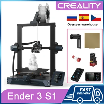 Creality Ender-3 S1 FDM 3D-Принтер Прямого Двухступенчатого Экструдера С Двойной Осью Z, Высокоскоростной Высокоточный CR Touch, Автоматическое Выравнивание