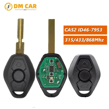 DMKEY дистанционный автомобильный брелок CAS2 ID46-7953 с чипом 315/433/868 МГц для BMW 3/5 7 Серии HU58 HU92 Blade
