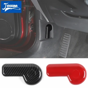 JIDIXIAN ABS Наклейка для украшения крышки кнопки переключения капота двигателя в салоне автомобиля Ford Mustang 2015-2022 Аксессуары