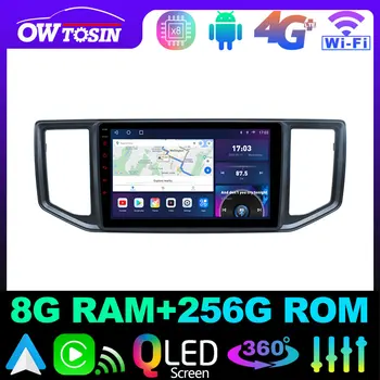 Owtosin 8 Core 8 + 256G Автомобильное радио Android 11 Для Volkswagen VW Crafter Grand California 2016-2023 GPS Авторадио Android 11 Carplay
