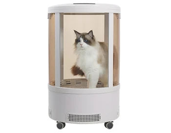 TD-909R Aeolus Cat Сушилка для Домашних животных Шкаф -Сушилка Для Домашних животных - Круглая для мелких животных