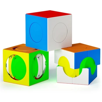 YJ Tianyuan Magic Speed Cube 3x3x3 Волшебные кубики без наклеек, однотонные игрушки-головоломки для детей, развивающие Игрушки