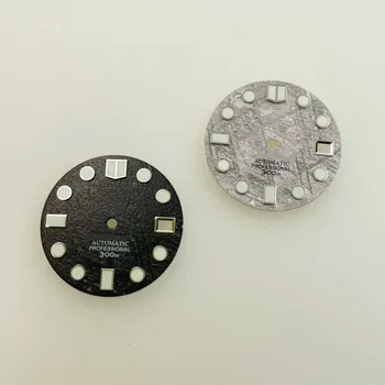 Yuanzu модифицированный механизм NH35 surface meteorite буквальная адаптация SK007 diving S стандартные зеленые светящиеся аксессуары для часов