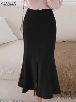 ZANZEA Модная праздничная юбка 