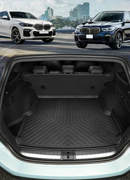 Автомобильные Коврики Для Багажника BMW X5 G05 F15 Резиновые аксессуары для авто alfombrillas coche tapis voiture Аксессуары
