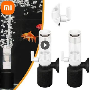 Аквариумный фильтр Xiaomi, Мини-фильтр для аквариума, Биохимические Губчатые Фильтры, Многослойный Фильтр, Портативные Аксессуары для аквариума