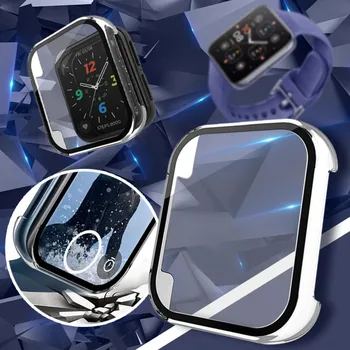 Бесплатная доставка, защитная крышка для OPPO Watch2, 42-мм стеклянный корпус + пленка, смарт-ремешок для часов, полный защитный чехол для экрана Smartwatch
