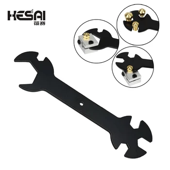 Гаечный ключ 5 В 1, стальной плоский гаечный ключ от 6 мм до 20 мм для деталей 3D-принтера E3D MK8 MK10 Tool