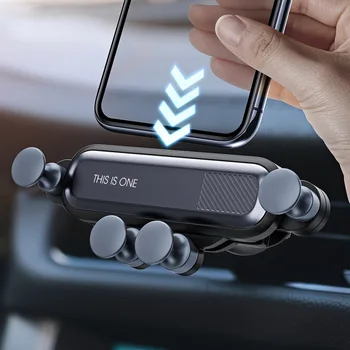 Гравитационный автомобильный держатель для телефона, крепление на вентиляционное отверстие, поддержка GPS для Toyota RAV4 RAV-4 2019 2020 2021