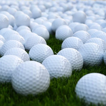 Двухслойные тренировочные мячи для гольфа Спорт на открытом воздухе Мячи для игры в гольф, тренировочный матч, соревнования