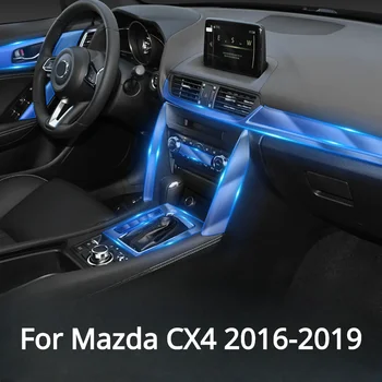 Для Mazda CX4 2016-2019 Аксессуары Пленка для салона автомобиля прозрачная TPU Панель Передач Центральная консоль Защита от царапин пленка для ремонта