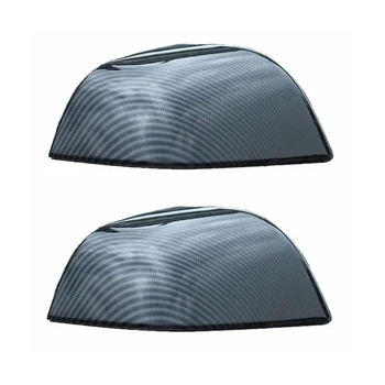Для Tesla Model3/Y Защитный чехол для зеркала заднего вида, габаритный аксессуар, декоративное яркое углеродное волокно