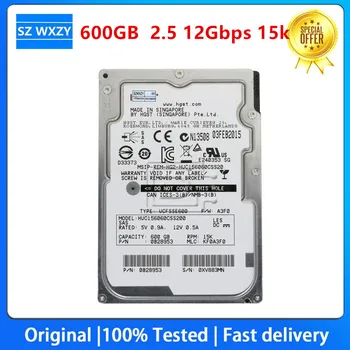 Жесткий диск 600GB SAS Для HGST HUC1560CSS200 2.5 12Gbps 15k Для серверов Dell HPE 100% Протестирован Быстрая Доставка