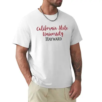 Калифорнийский государственный университет - Футболка Hayward, забавные однотонные футболки больших и высоких размеров для мужчин