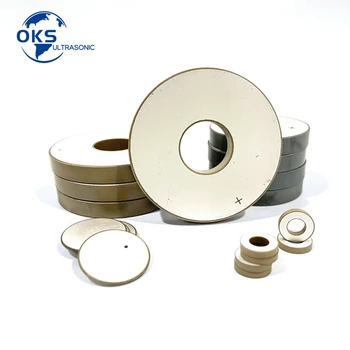Керамические изделия 60*30* 10 мм Pzt4 Pzt5 Pzt8 Прямоугольный Квадратный кольцевой дисковый пьезоэлектрический элемент