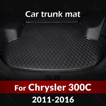 Коврик в багажник автомобиля для Chrysler 300C 2011 2012 2013 2014 2015 2016 Автомобильные аксессуары на заказ, украшение интерьера автомобиля
