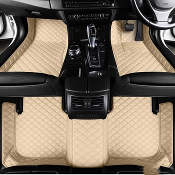 Кожаные Изготовленные на заказ Автомобильные коврики RHD Для Ford Focus MK4 2019 2020 2021, автомобильные коврики для укладки интерьера, Коврики и аксессуары