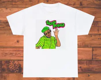 Лимитированная винтажная футболка Fresh Prince 90-х, футболка в стиле дани уважения Уиллу Смиту, винтажная рэп-бутлегерская рэп-футболка