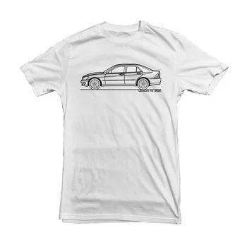 Мужская футболка 2021 Новейший Японский Классический Автомобиль 200 Очертаний, Мужская Автомобильная футболка, Белые Хлопчатобумажные Совершенно Новые Футболки