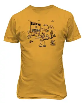 Мужская футболка Roswell Jackalope с изображением НЛО, Нью-Мексико, Зона 51, инопланетяне