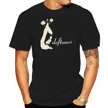 Новая мужская футболка Deftones, черная или темно-серая, с рукавами от S до 2xl, модная хлопковая футболка