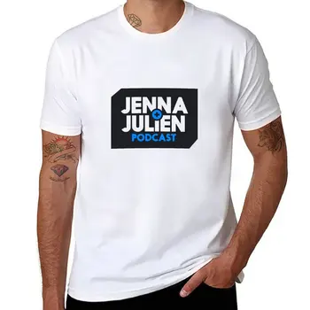Новая оригинальная футболка для подкаста Дженны и Жюльена, Эстетическая одежда, Футболка, Блузка, забавная футболка, спортивные рубашки, мужские