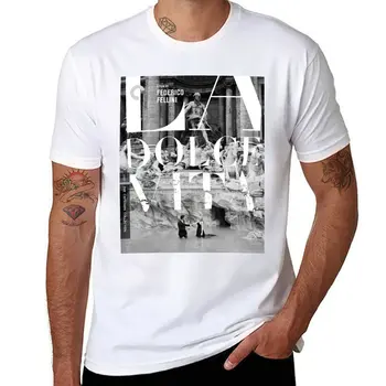 Новая футболка La Dolce Vita, футболки для мальчиков, футболка с аниме, обычная футболка, одежда каваи, забавные футболки для мужчин