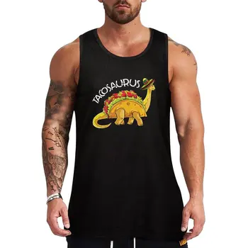 Новая футболка с Такозавром, Taco Cinco de Mayo, Забавные Подарки с динозаврами, Майка для бодибилдинга, мужская футболка, мужские новые топы и футболки