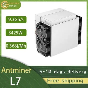 Новый Bitmain Antminer L7 8550M 9160M 9300M Биткоин Майнер Бесплатная Доставка