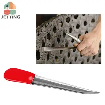 Нож для монтировки своими руками, игла из марганцевой стали, рабочие лезвия для мебели из ротанга, ножи для плетения, инструменты для ремонта