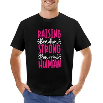 Поднимая красивую, сильную, человечную футболку, рубашку с животным принтом для мальчиков, винтажную одежду, короткую футболку, мужские футболки