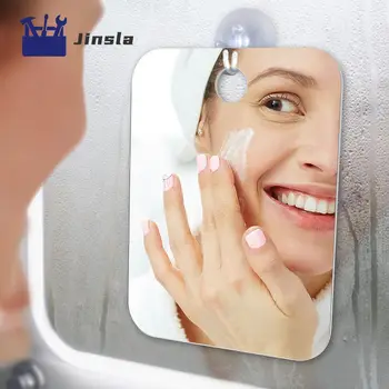 Простой в использовании Настенный всасывающий Универсальный аксессуар для ванной комнаты, удобное стильное портативное зеркало, зеркало для макияжа для женщин, зеркало для макияжа